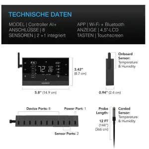 AC Infinity CONTROLLER AI+ Umweltcontroller kaufen 2