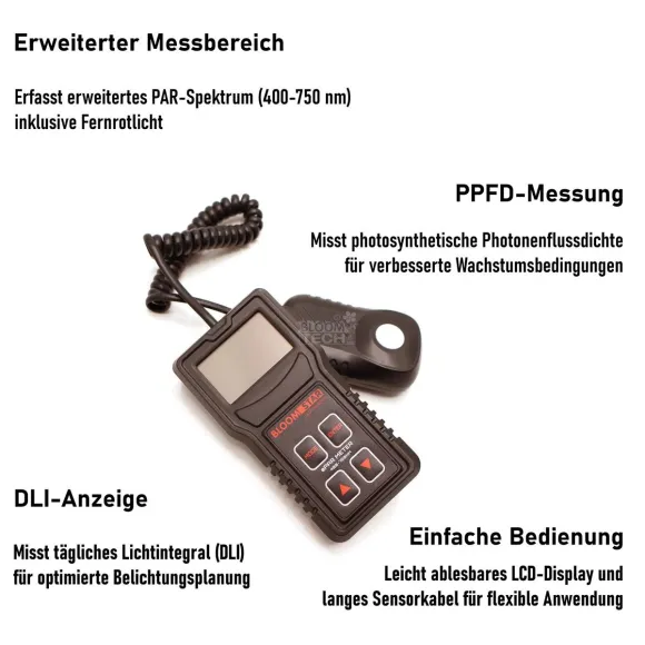 Bloomstar ePAR Meter 400-750 nm DLI kaufen