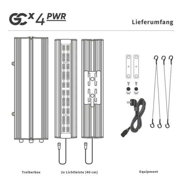 Greenception GCx 4 PWR Pflanzen-LED 160W kaufen