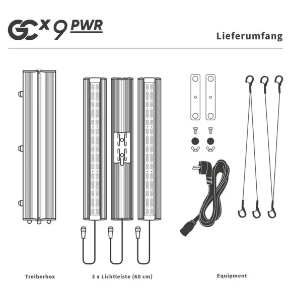 Greenception GCx 9 PWR LED 360W Pflanzenlampe kaufen
