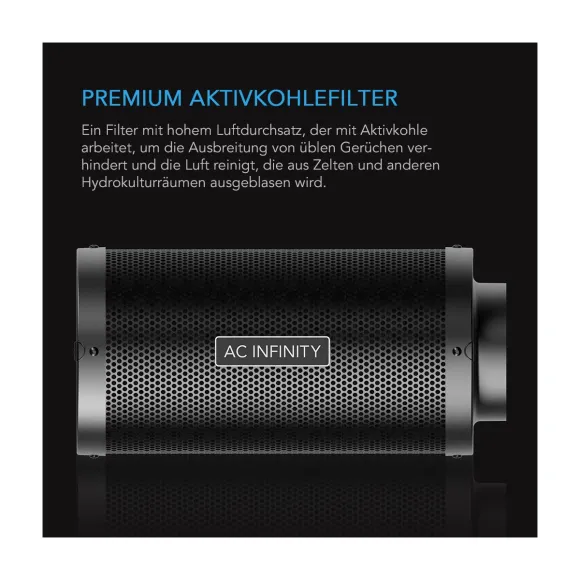 AC Infinity Aktivkohlefilter 1308m³/h kaufen
