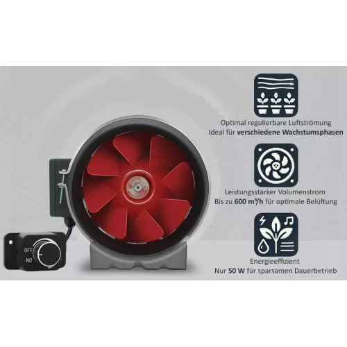 Bloomstar Horti Pro EC600 150mm 600m³/h kaufen