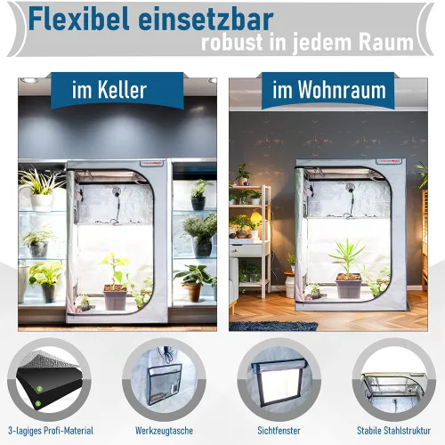 Crescience Bloomstar Growzelt M 80x80x180 kaufen