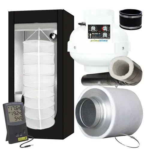 Trocknungszelt Silent Komplettset 80x80x180 kaufen