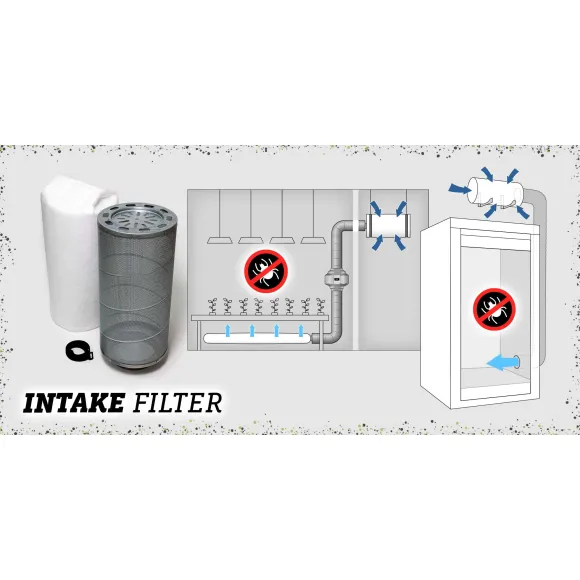 Prima Klima Intake Filter 100mm - Saubere Zuluft kaufen