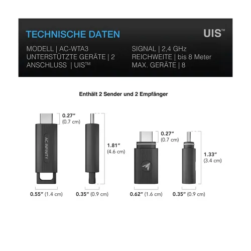 AC Infinity UIS Transmitter-Set kaufen