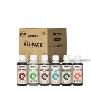BioBizz All Pack Indoor 250ml Grow Set kaufen