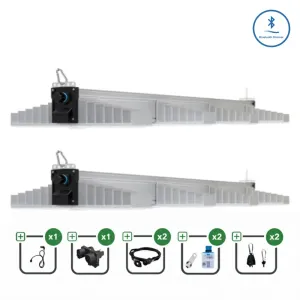 2x SANlight EVO 4-120 1.5 (530W gesamt) für 120x120 cm Grow LED