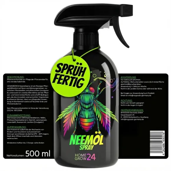 Homegrow24 Neemöl Spray 4 in 1 500ml kaufen