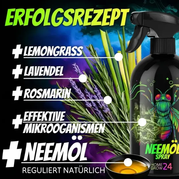 Homegrow24 Neemöl Spray 4 in 1 500ml kaufen