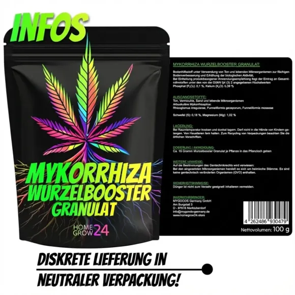 Homegrow24 Mykorrhiza Granulat 100g kaufen