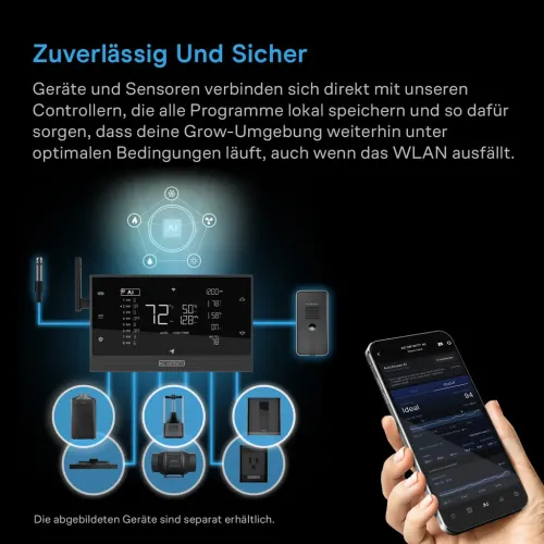 AC Infinity Abluftset Pro T8 AI+ 200mm kaufen