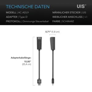 AC Infinity UIS Typ-D Adapter für Grow-LEDs kaufen 2