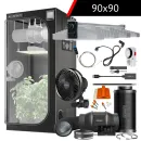 AC Infinity AI+ & SANlight Komplettset M | 90x90x180 cm | 265 Watt