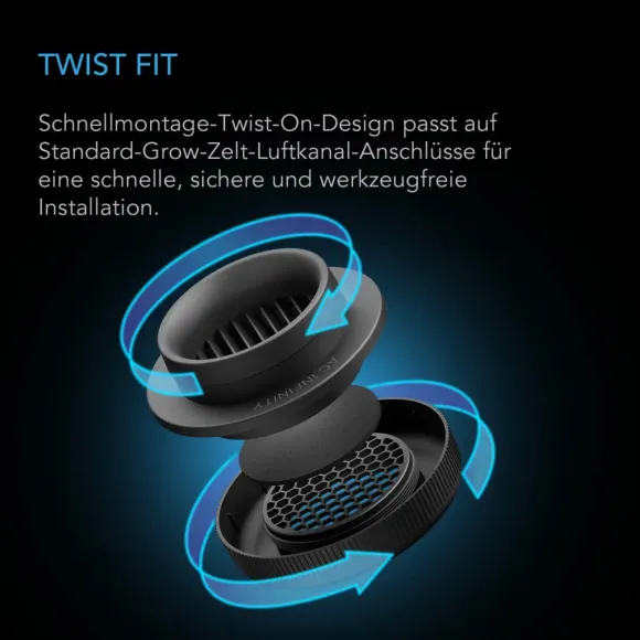 AC Infinity Zuluftfilter 150mm kaufen