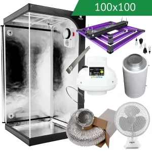 Mittelklasse Growbox Komplettset 100x100 300W kaufen