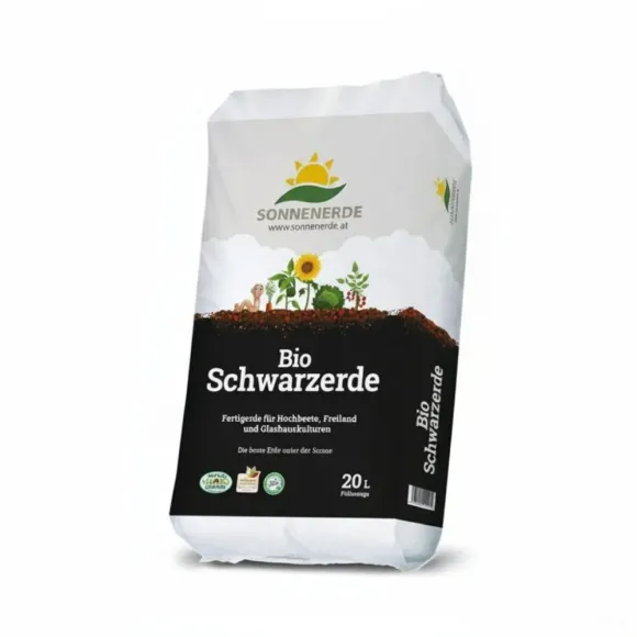 Sonnenerde Bio Schwarzerde 20L für Pflanzen kaufen