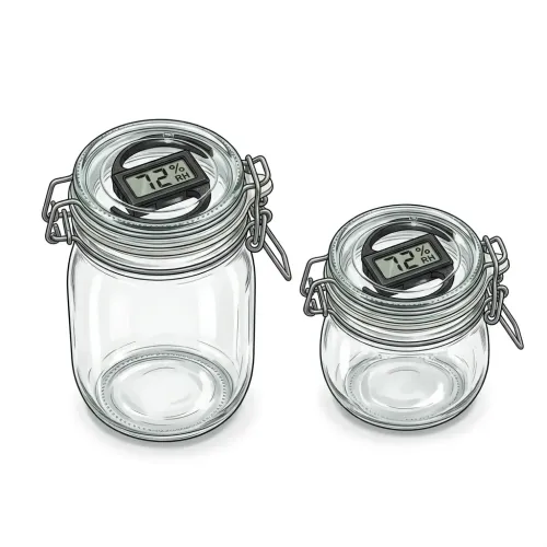 Bügelverschlussgläser mit Hygrometer kaufen