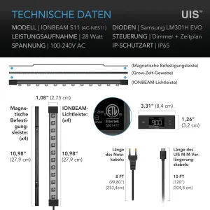 AC Infinity Ionbeam S11 Vollspektrum LED Leisten kaufen 2