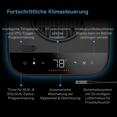 AC Infinity Thermoforge T7 1000W Grow Heizung kaufen