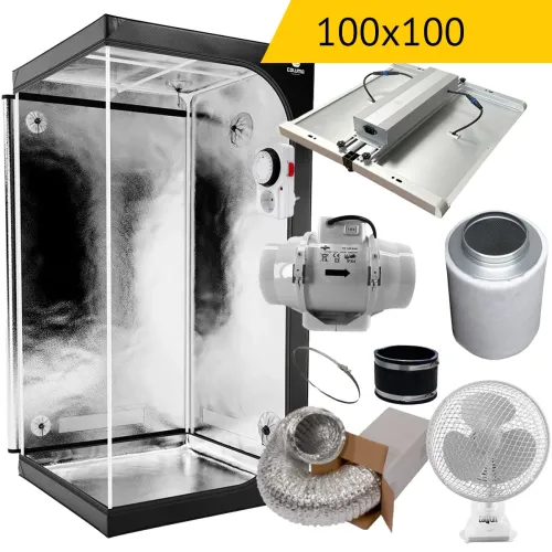 Anfänger Growbox Komplettset 100x100 cm 320W kaufen