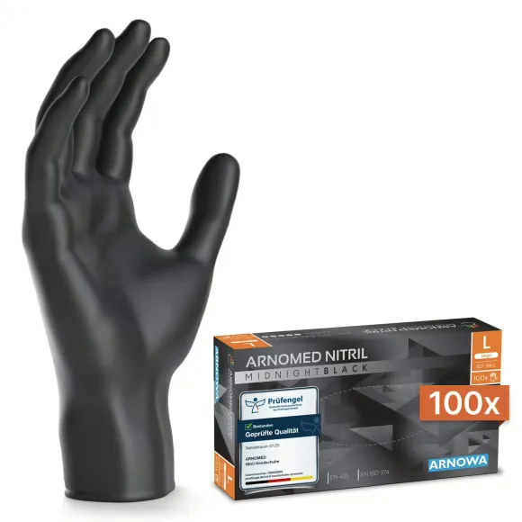 ARNOWA Nitril Handschuhe Schwarz  kaufen