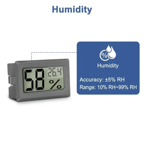 Digitales Hygrometer 45x25mm kaufen