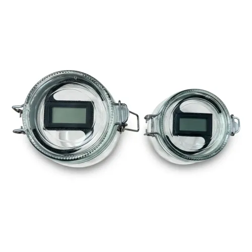 Bügelverschlussgläser mit Hygrometer 500ml kaufen