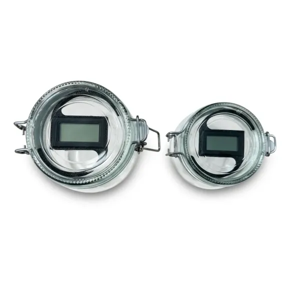 Bügelverschlussgläser mit Hygrometer 500ml kaufen