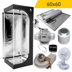Anfänger Growbox Komplettset 60x60x160 150W kaufen