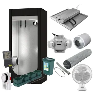 Growbox Komplettset 80x80 150W Bewässerung kaufen