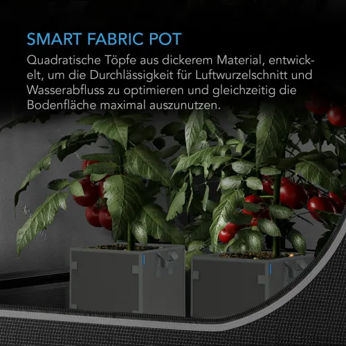 AC Infinity Stofftöpfe quadratisch 11L 5er-Pack kaufen