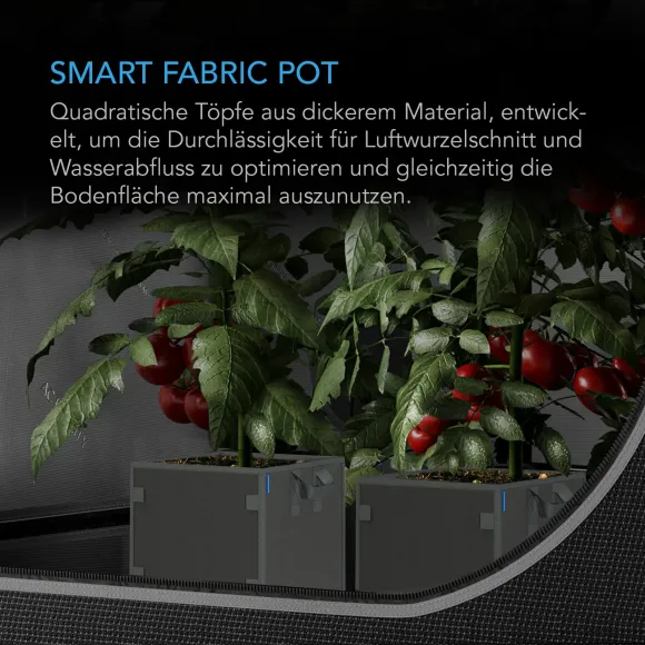AC Infinity Stofftöpfe quadratisch 11L 5er-Pack kaufen