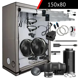 SANlight & AC Infinity Komplettset 150x80 530W kaufen | Growbox XL R