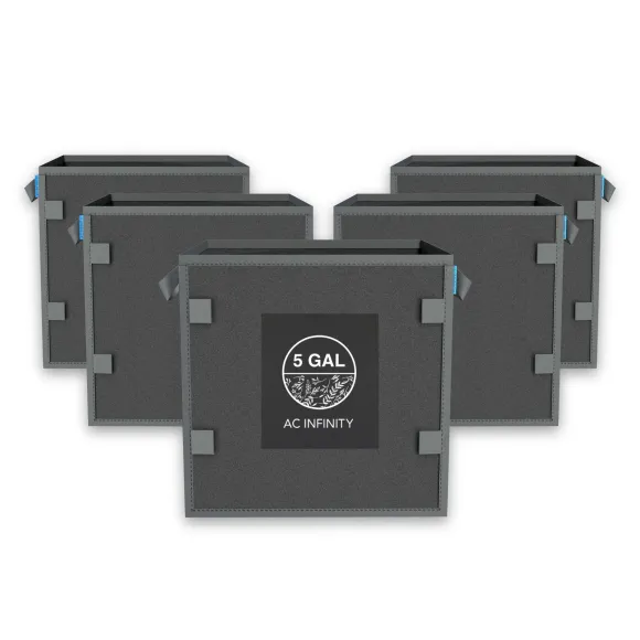 AC Infinity Stofftöpfe quadratisch 11L 5er-Pack kaufen