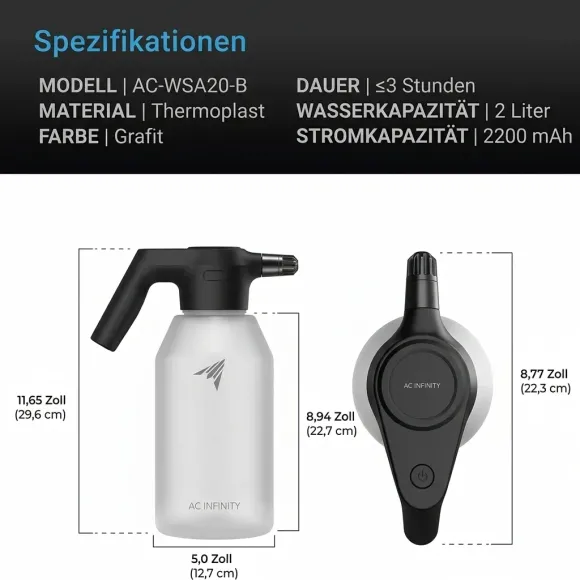 AC Infinity Automatischer Sprüher 2-Liter kaufen