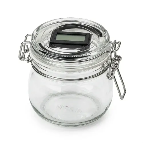 Bügelverschlussgläser mit Hygrometer 500ml kaufen