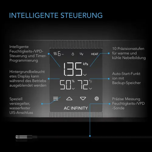 AC Infinity CLOUDFORGE T5 Warmluftbefeuchter kaufen