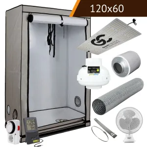 3 Pflanzen LED Growbox 250W 120x60 kaufen