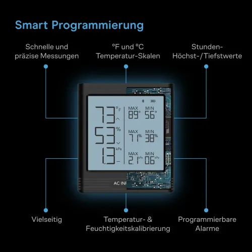 AC Infinity Smart Hygrometer B1 Growraum-Klima kaufen