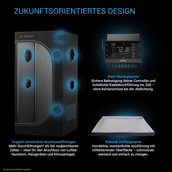 AC Infinity CLOUDLAB 733 90x90 cm Growzelt kaufen
