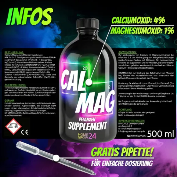 Homegrow24 CalMag 250ml für Pflanzen kaufen