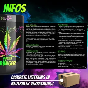 Homegrow24 Langzeitdünger Mykorrhiza 270g kaufen 2
