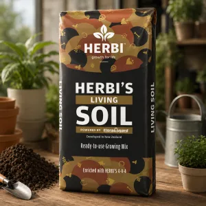 Herbi's Living Soil Erde 20L für Pflanzenzyklus kaufen 2