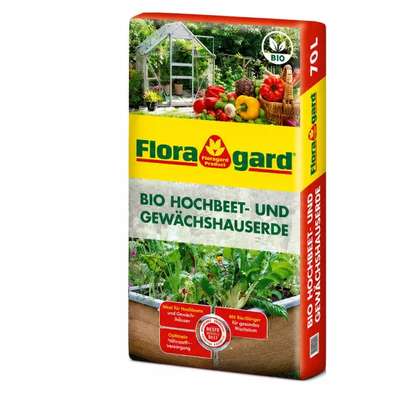 Floragard Bio Hochbeet- und Gewächshauserde 70L kaufen