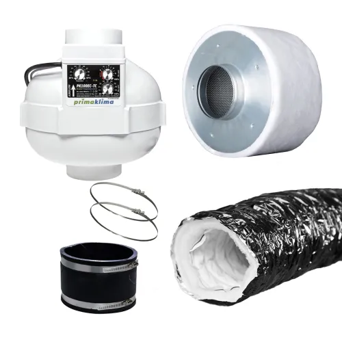 Abluft Set silent EC 250m³/h 100mm 40x40cm kaufen