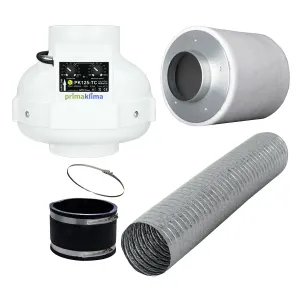 Abluft Set Eco 400m³/h 125mm für dein Grow kaufen
