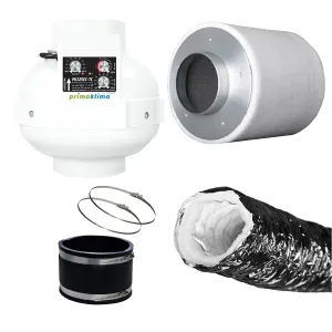 Grow Abluft Set EC-TC silent 440m³/h 125mm kaufen