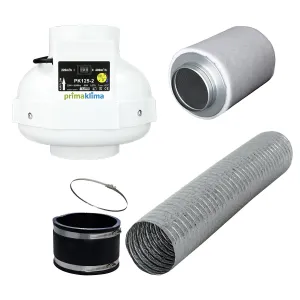 Grow Abluft Set Eco 220m³/h 125mm 60x60cm kaufen