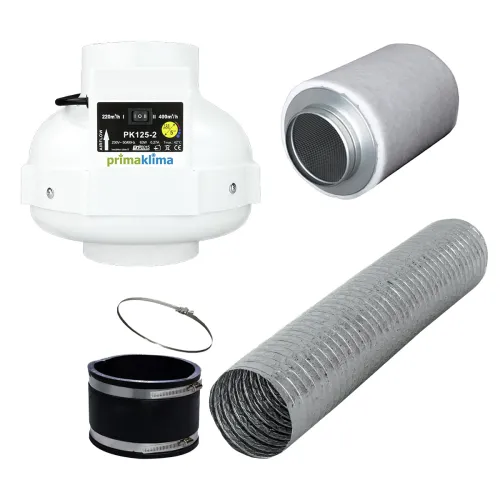 Grow Abluft Set Eco 220m³/h 125mm 60x60cm kaufen